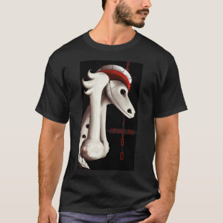 T-shirt Portrait Francine négatif de la Terre