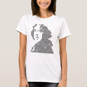 T-shirt portrait géométrique d'oscar wilde
