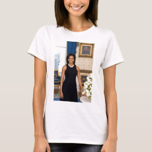 T-shirt Portrait officiel de la Première Dame Michelle Ob