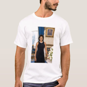T-shirt Portrait officiel de la Première Dame Michelle Oba