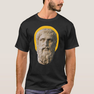 T-shirt Portrait Plato Plain