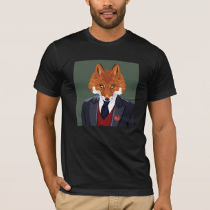 T-shirt Portrait rusé