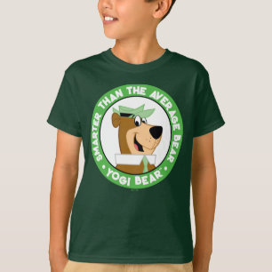 T-shirt Portrait souriant de l'ours de Yogi