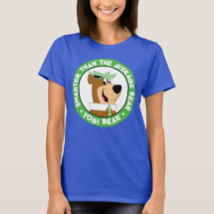 T-shirt Portrait souriant de l'ours de Yogi