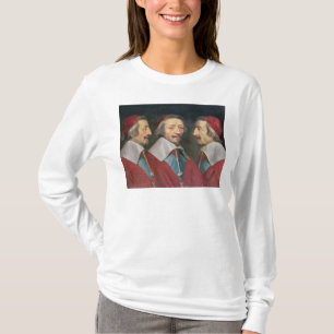 T-shirt Portrait triple de la tête de Richelieu, 1642
