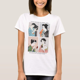 T-shirt Portraits de femmes japonaises - Goyō Hashiguchi
