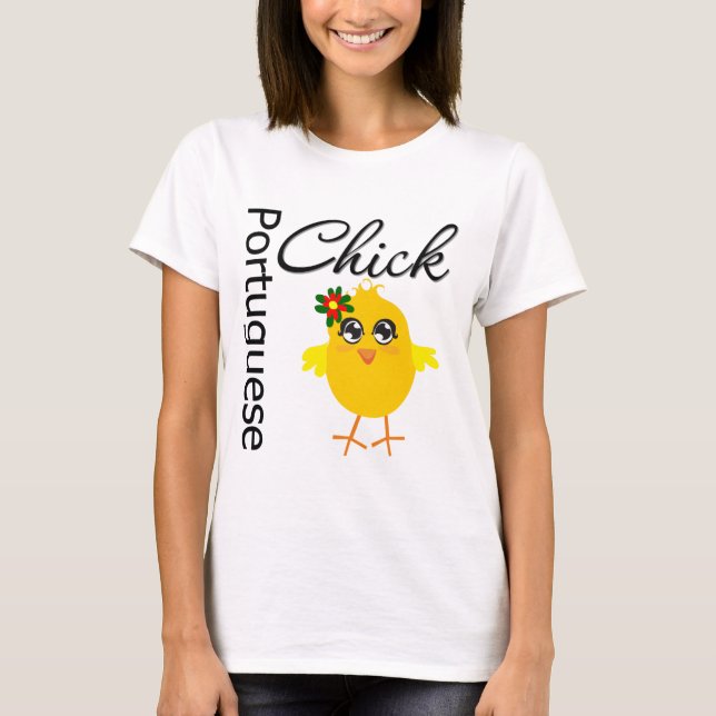 T-shirt Portugais Chick (Devant)