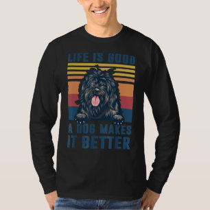 T-shirt Portugais Water Dog Drôle Chien Papa Maman Hommes