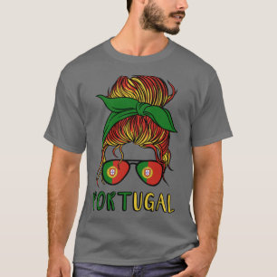 T-shirt Portugal Coupe du monde de football féminin 2022 P