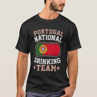 T-shirt Portugal Drapeau fier Portugais