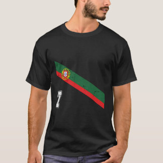 T-shirt Portugal Football Numéro 7 Portugais Football Spor