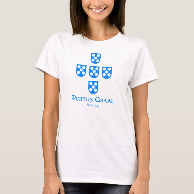 T-shirt Portus Graal Quinas - Burner Shirt (Devant)