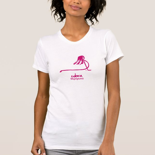 T-shirt Pose de cobra (Devant)