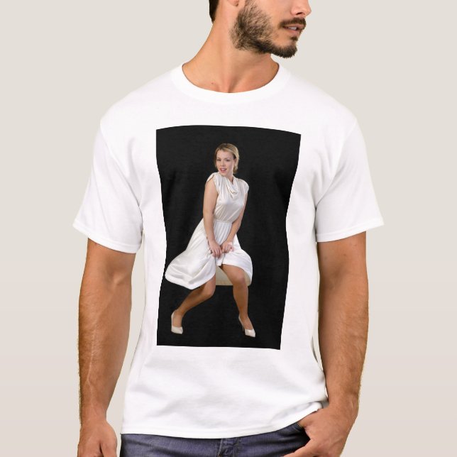 T-shirt Pose de Marilyn Monroe (Devant)