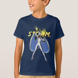 T-shirt Pose de personnage de tempête