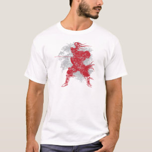 T-shirt Pose de samouraïs