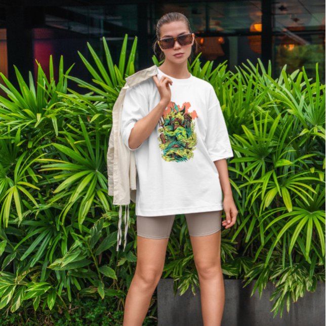 T-shirt Poséidon Dieu Mythique Grèce (Créateur téléchargé)