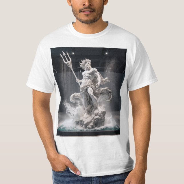 T-shirt Poseidón, el dios del océano (Devant)