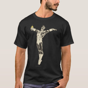 T-shirt Poses vertes de lanterne