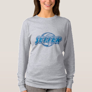 T-shirt Poseur de volleyball