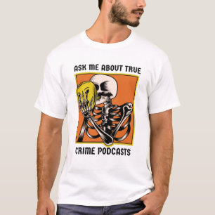 T-shirt Posez-moi des questions sur les vrais podcasts cri