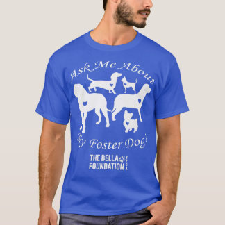 T-shirt Posez-moi la question de mes chiens    de sauvetag