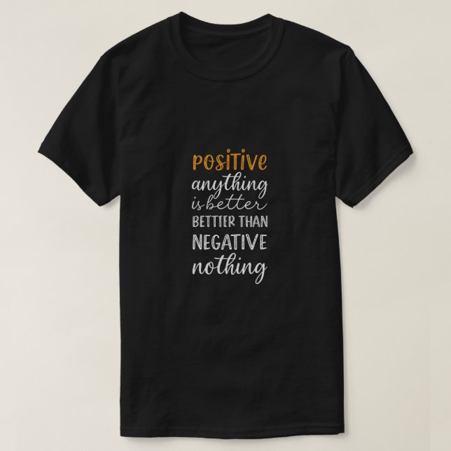 T-shirt positif, vibes positives (Design devant)