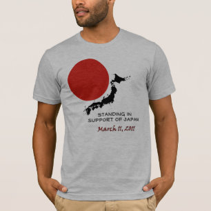 T-shirt Position à l'appui du Japon