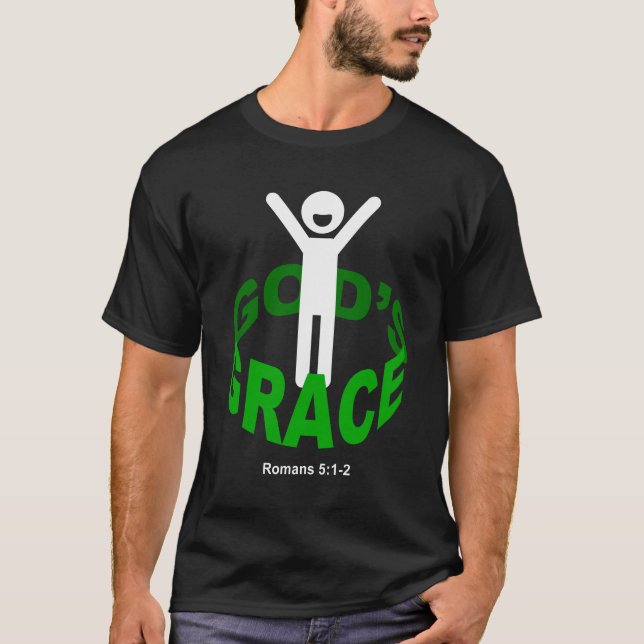 T-shirt Position dans la grâce de Dieu (Devant)