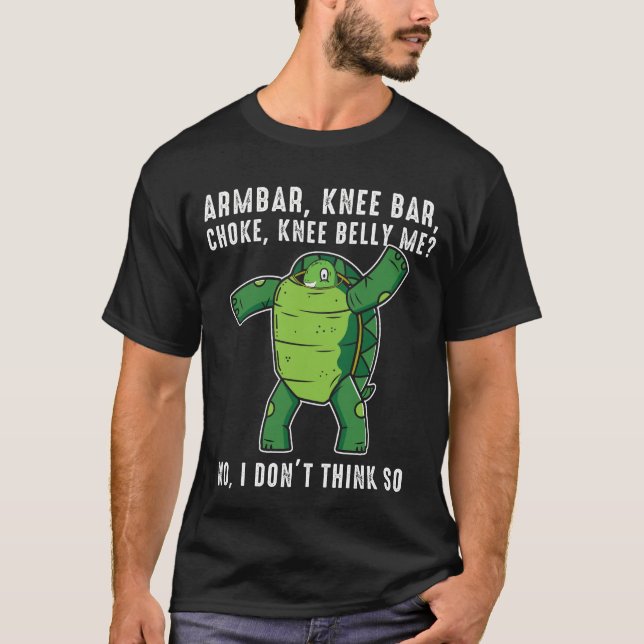 T-shirt Position de défense du Jiu jitsu BJJ Turtle (Devant)