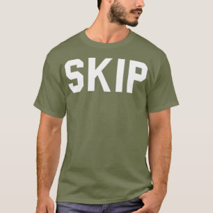 T-shirt Position de saut de curling
