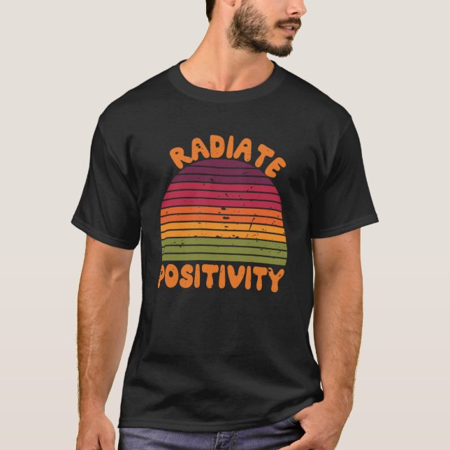 T-shirt Positivité du rayonnement (Devant)