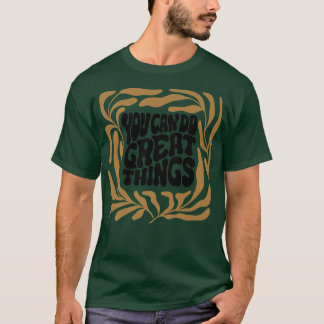 T-shirt Positivité Vivre Hommes Femmes Nouveauté Vêtements