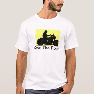 T-shirt Posséder la route