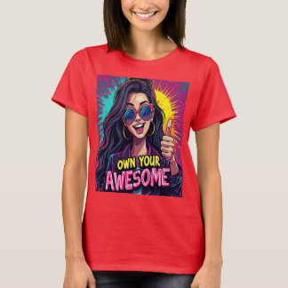 T-shirt Possédez Votre Génialité | Inspiration Gras & Pers
