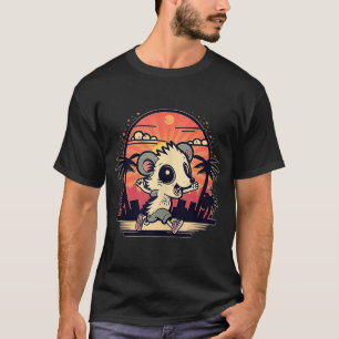 T-shirt Possum Coureur Costume Opossum Coureur Possum