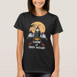 T-shirt Possum Coven De Sorcières À Déchets Halloween Opos