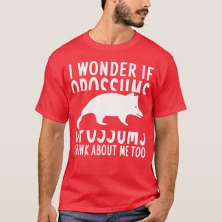T-shirt Possum drôle disant que le propriétaire de la nour