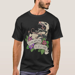 T-shirt Possum Screaming fait peur
