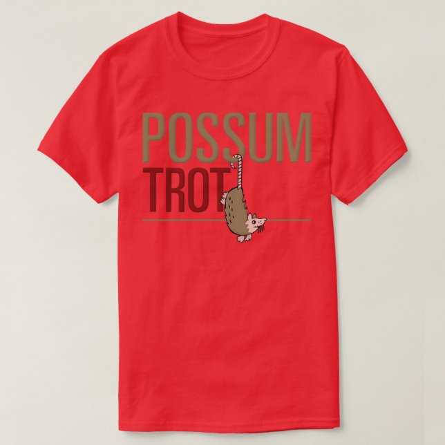T-shirt Possum Trot (Design devant)