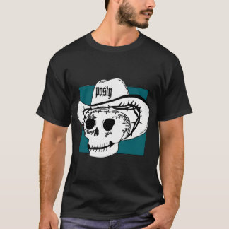 T-shirt Post Malone Skull Hollywoods