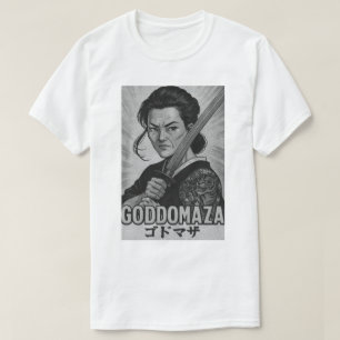 T-SHIRT POSTE BW GODDOMAZA SAMURAI