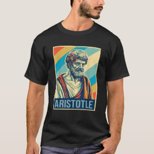 T-shirt Poster Aristote Philosophe grec T Shirt