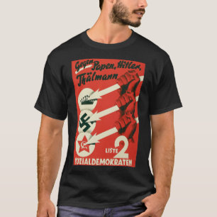 T-shirt Poster avant en fer