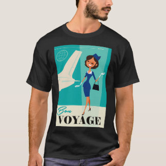 T-shirt Poster Bon Voyage