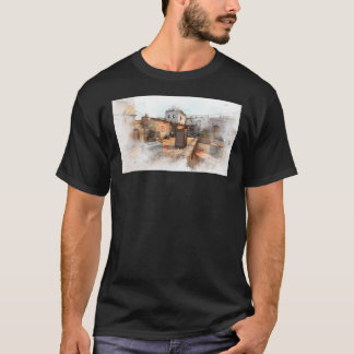 T-shirt Poster carte CSGO Watercolor Dust 2
