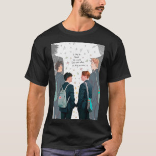 T-shirt Poster d'affiche du papier peint Heartstopper