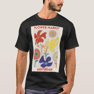 T-shirt Poster d'Amsterdam