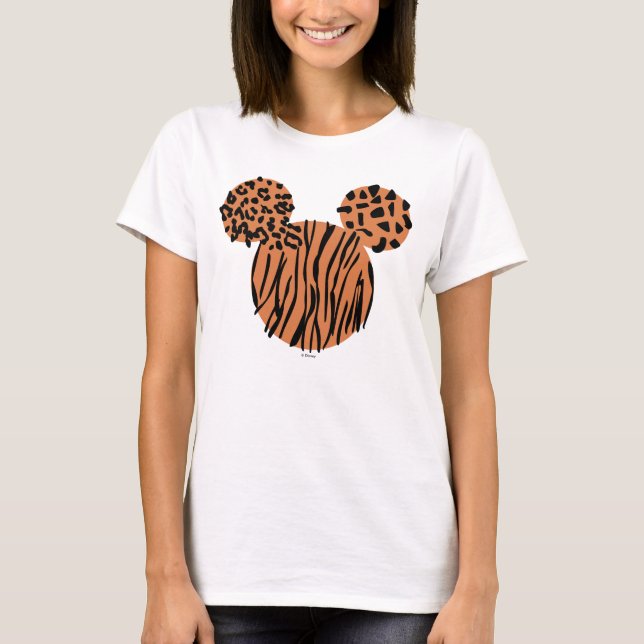 T-shirt Poster de animal Mickey Mouse (Devant)