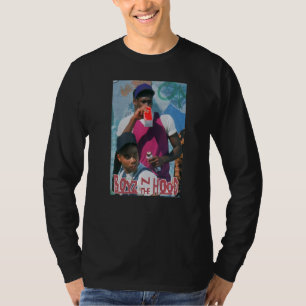 T-shirt Poster De Boyz Dans Le Lait De La Hood
